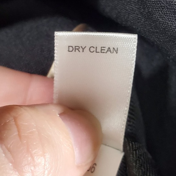 Banana Republic Wool Stretch 2 Button Blazer Black Size 4 - Picture 10 of 11